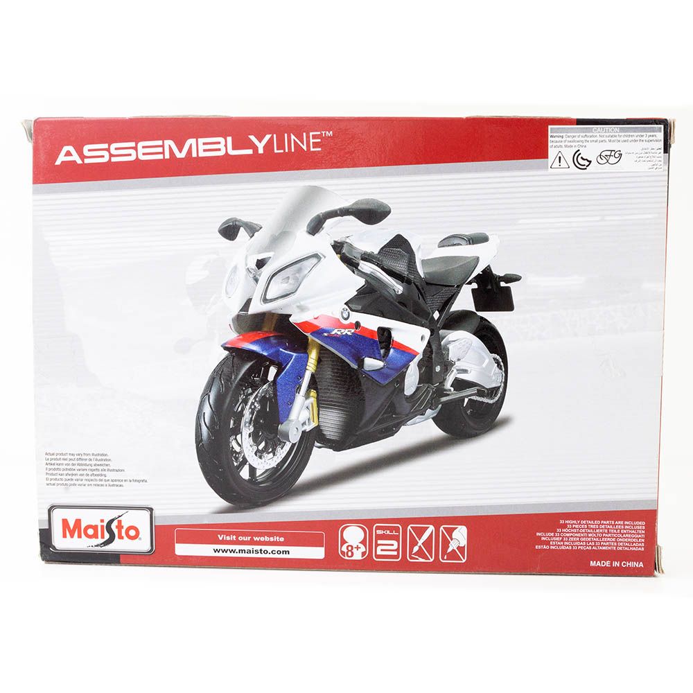 Maisto - Assembly Line Motorcycles Die-Cast Metal Model Kit