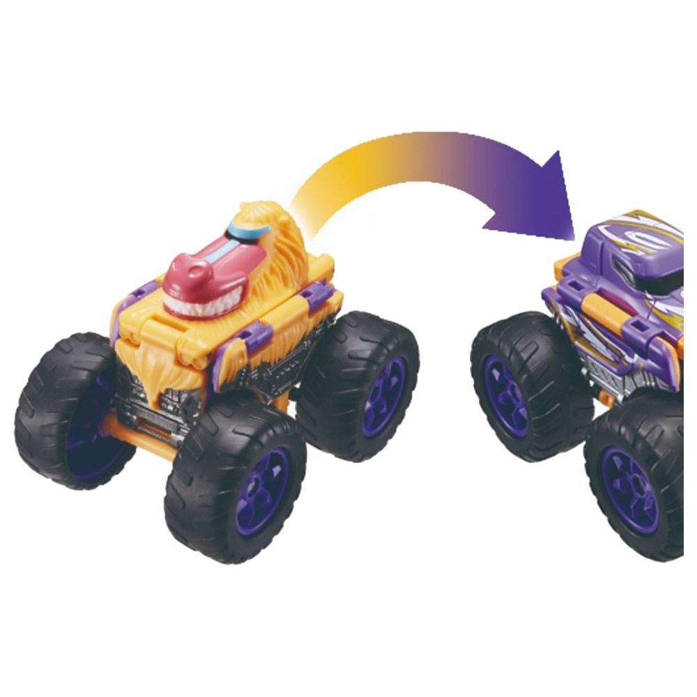 Transracers - 2-In-1 Flip Vehicle Monster Gorilla Truck