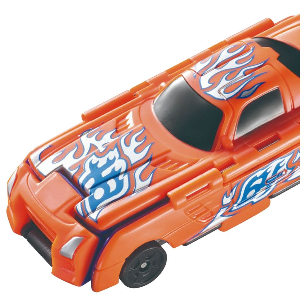 Transracers - 2-In-1 Flame & Muscle Sports Car