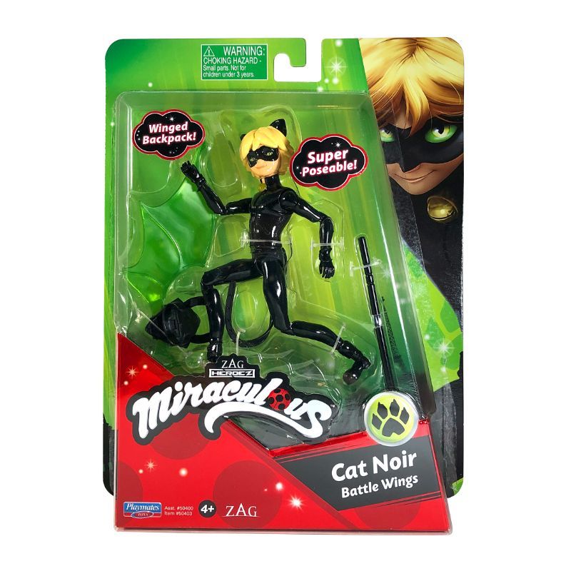 Miraculous - Moments Small Dolls - Cat Noir Battle Wings