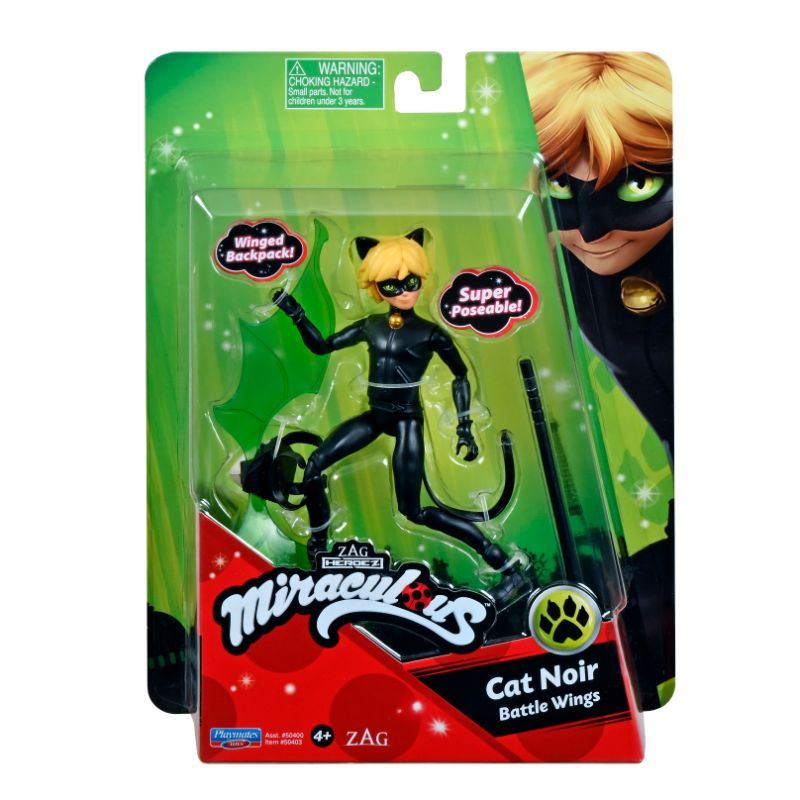 Miraculous - Moments Small Dolls - Cat Noir Battle Wings