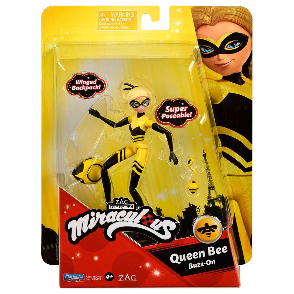 Miraculous - Moments Ladybug Queen Bee Buzz-On Doll