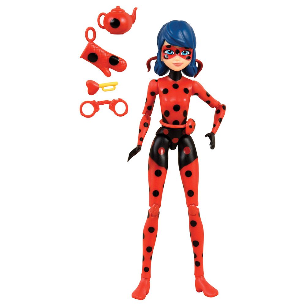 Miraculous - Moments Small Dolls - Lady Bug & Lucky Charm 