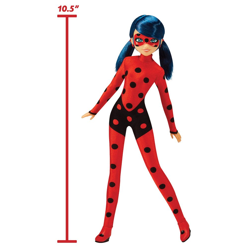 Miraculous - Heroez Fashion Doll - Lady Bug Lucky Charm