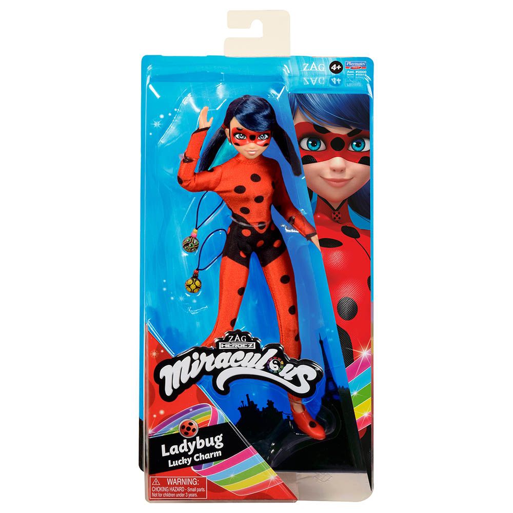 Miraculous - Heroez Fashion Doll - Lady Bug Lucky Charm