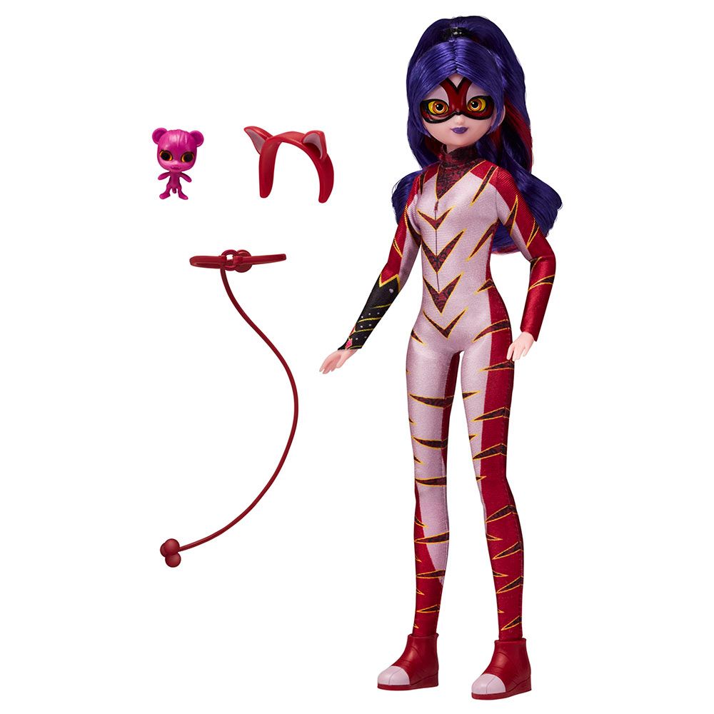 Miraculous - Heroes Fashion Doll - Purple Tigeress