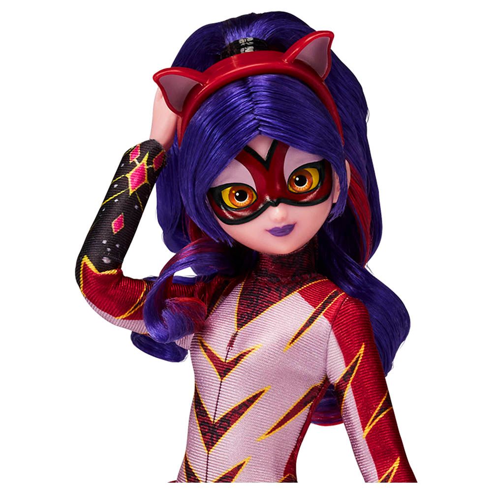 Miraculous - Heroes Fashion Doll - Purple Tigeress