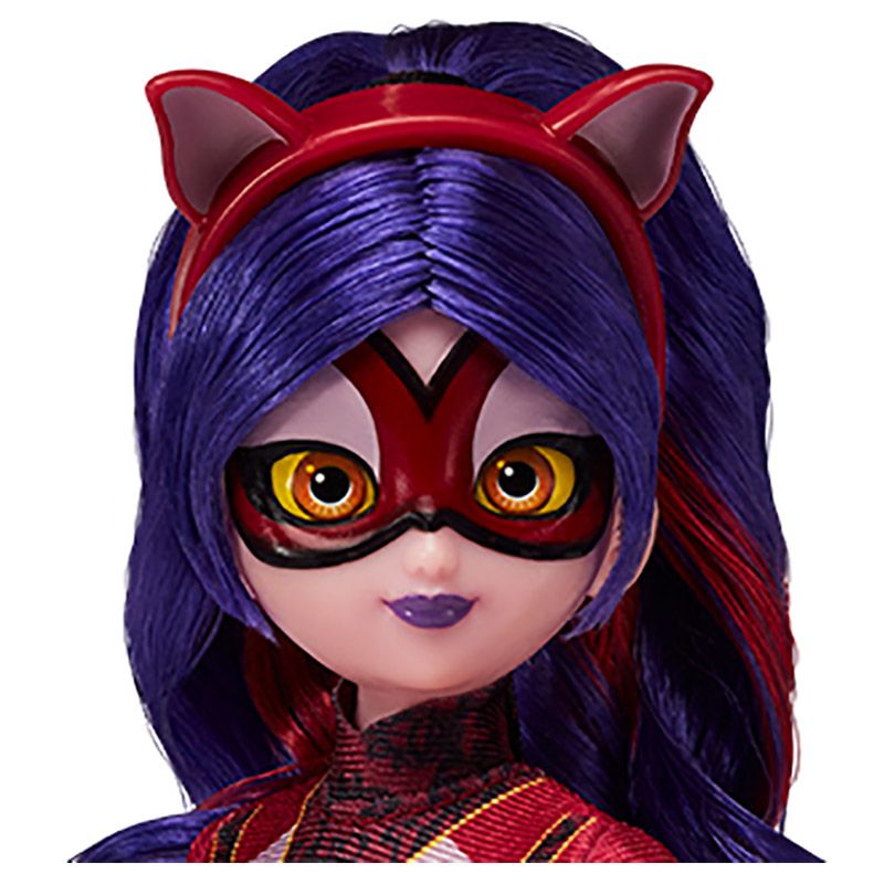 Miraculous - Heroes Fashion Doll - Purple Tigeress