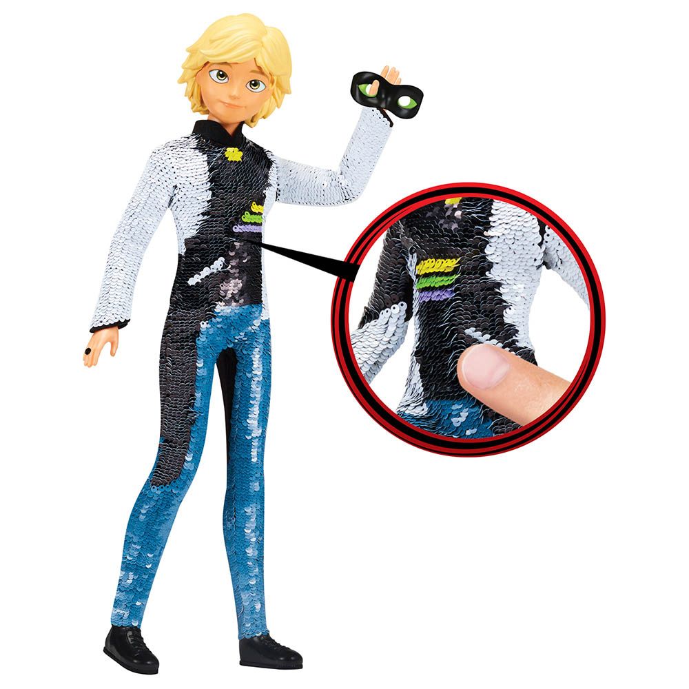 Miraculous - Fashion Flip Doll - Adrien To Cat Noir