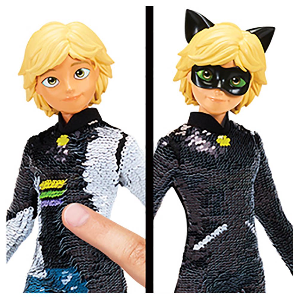 Miraculous - Fashion Flip Doll - Adrien To Cat Noir