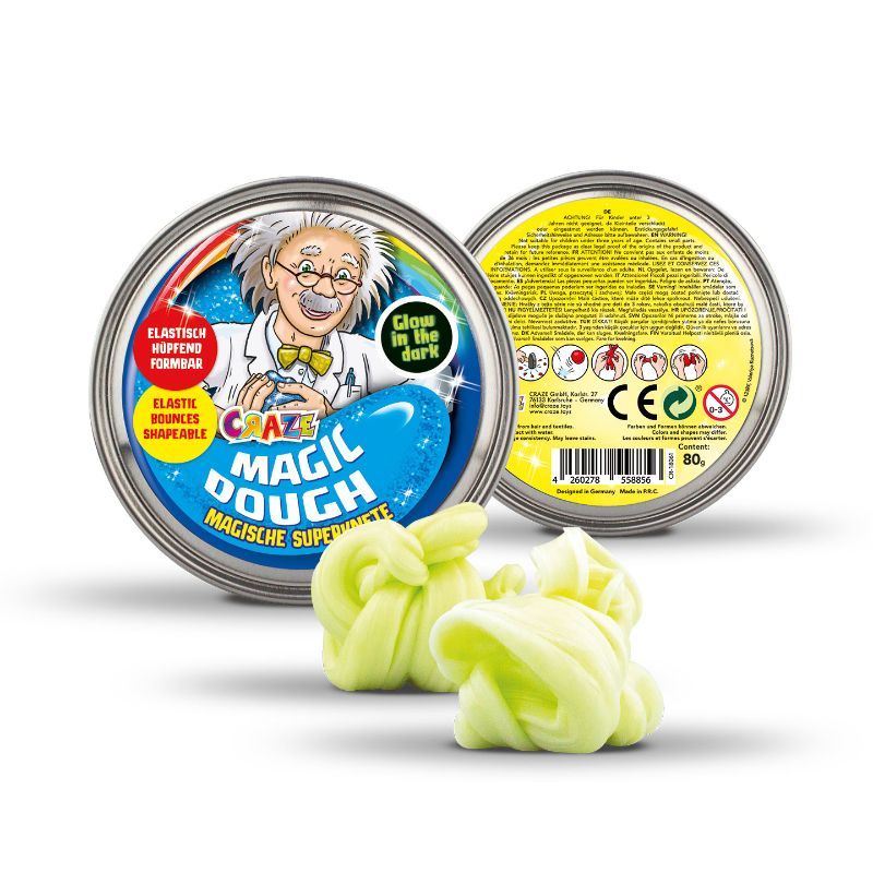 Craze Magic Dough - Doc Brown Edition - Glow In The Dark