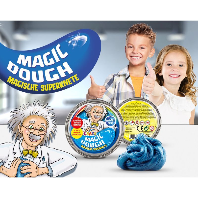 Craze Magic Dough - Doc Brown Edition - Metallic Blue