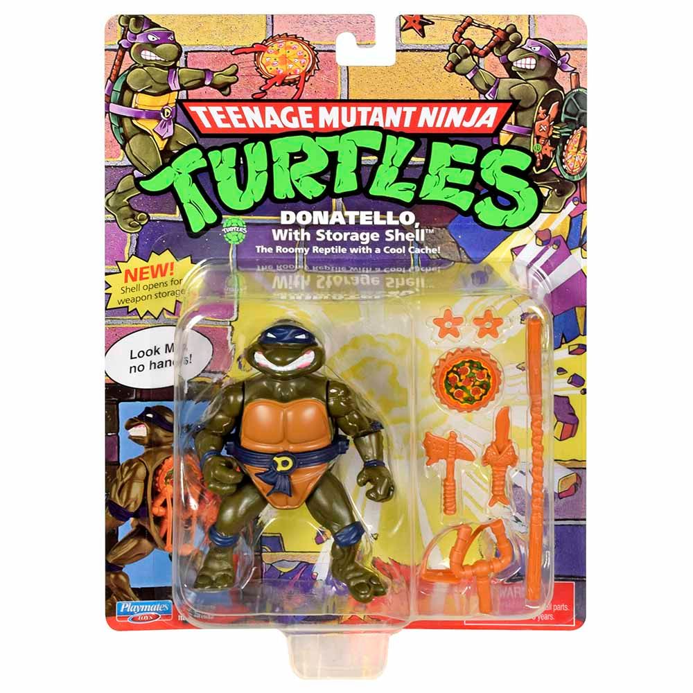 Playmates Toys - Storage Shell Donatello Basic Figure - 4-Inch