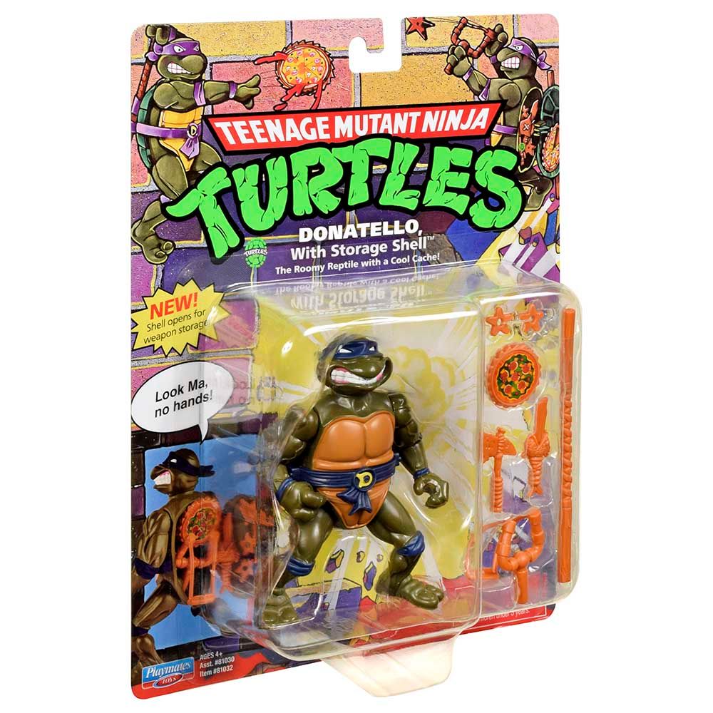 Playmates Toys - Storage Shell Donatello Basic Figure - 4-Inch