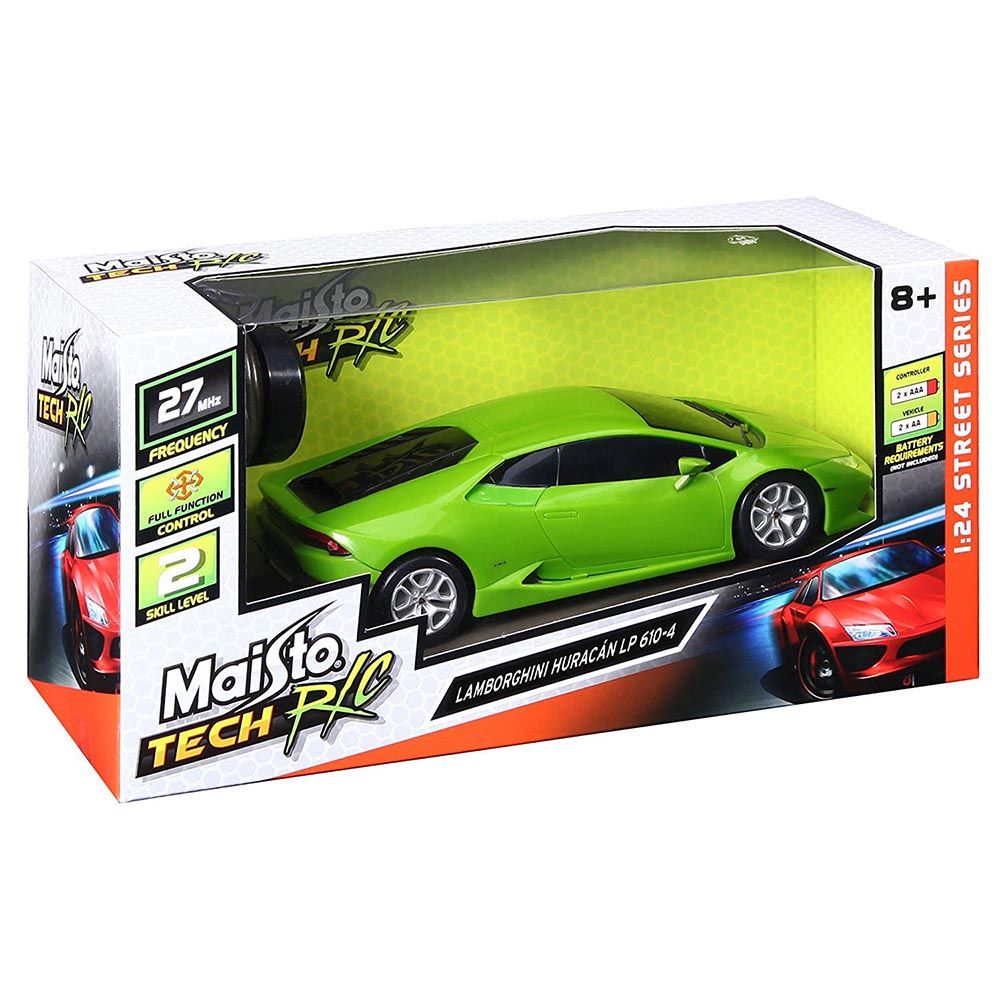 Maisto Tech - RC 1:24 Lamborghini Huracan LP 610-4 - Green