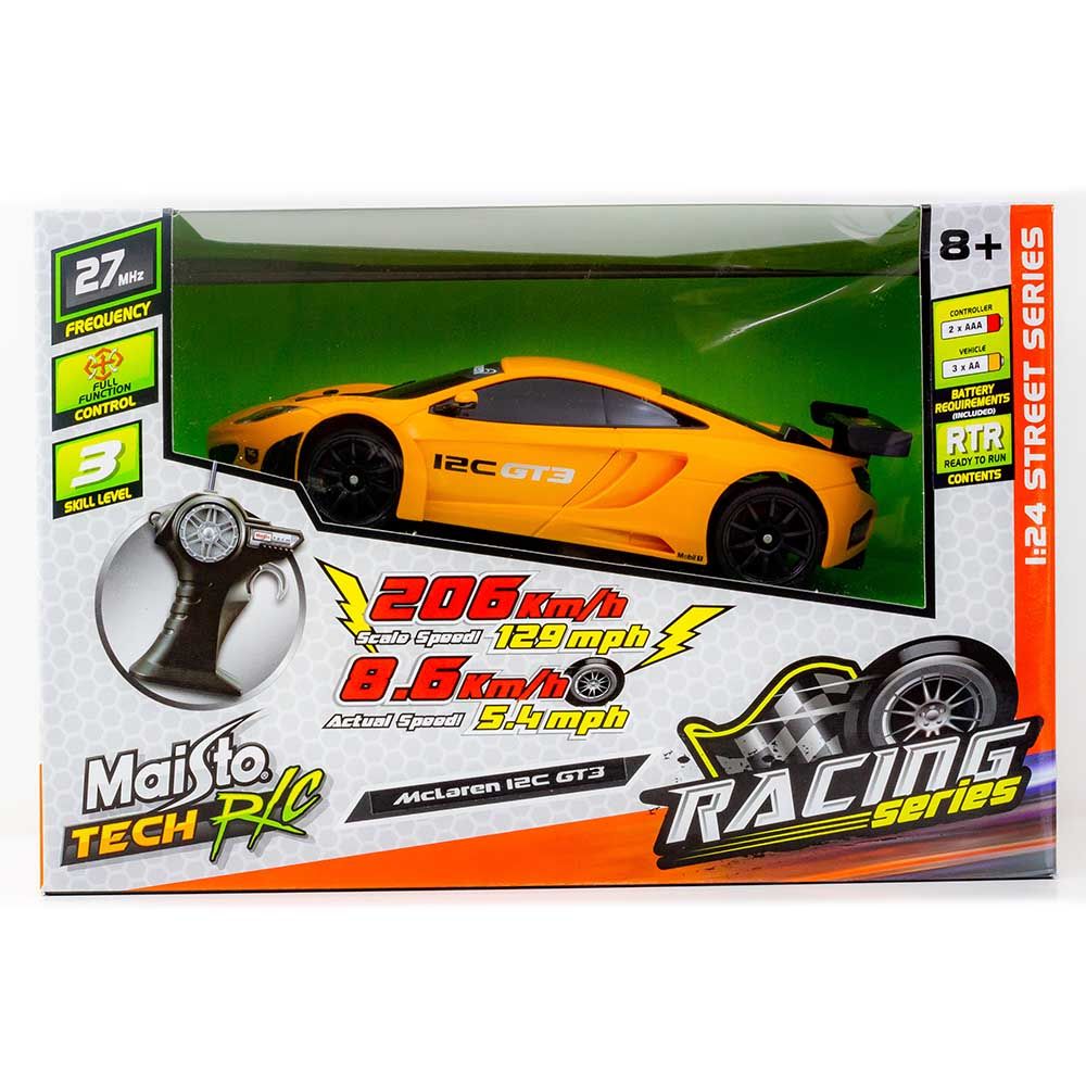 Maisto Tech - Radio Controlled Mclaren Mp4 - Yellow