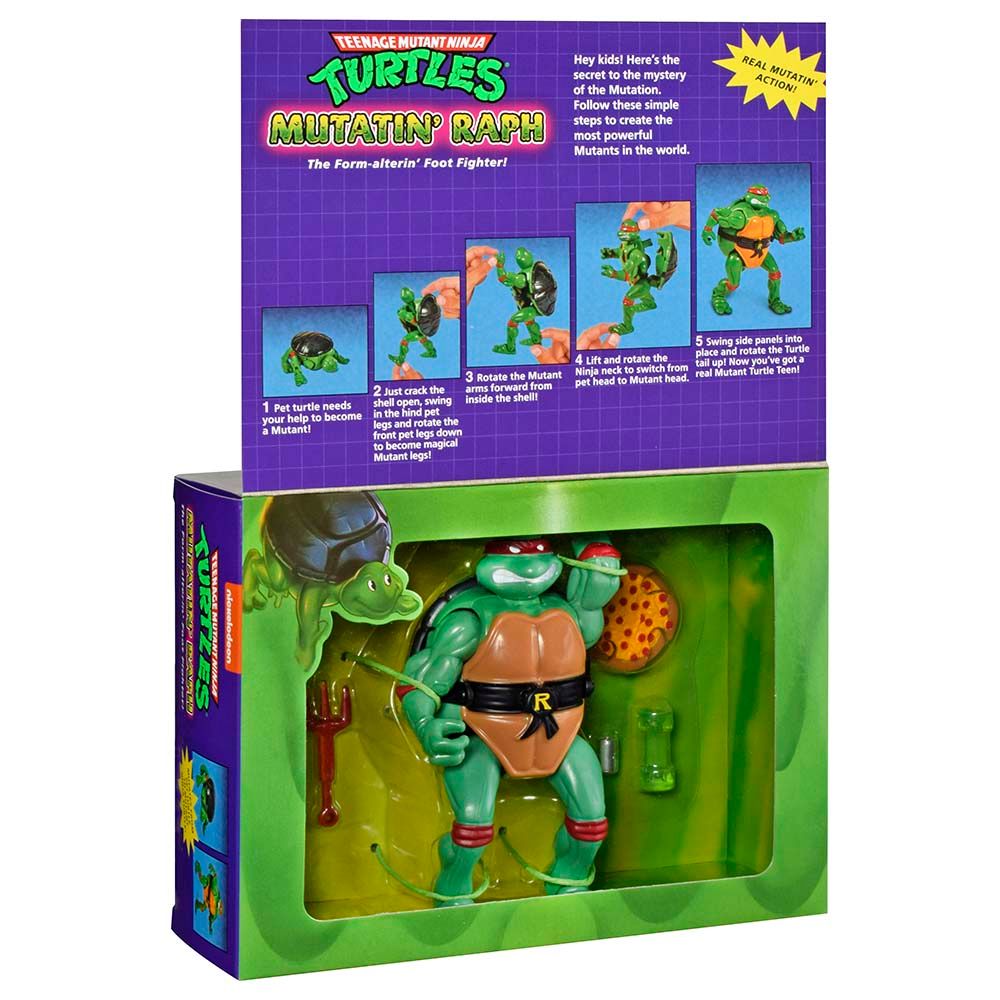 Playmates Toys - TMNT Classic Mutation Raphael Figure