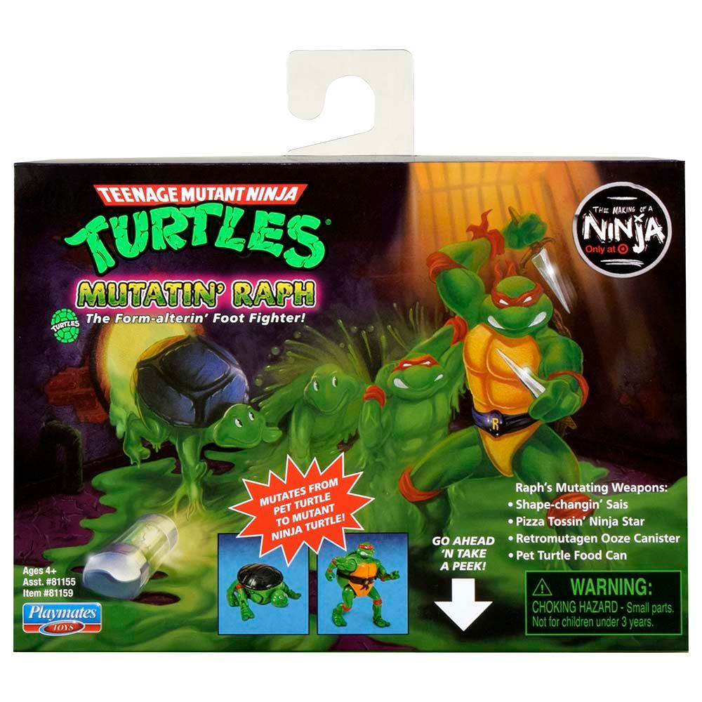 Playmates Toys - TMNT Classic Mutation Raphael Figure