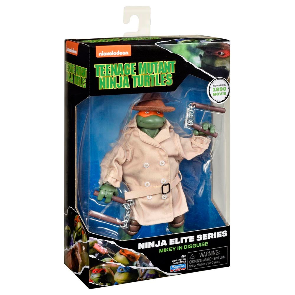 Playmates Toys - Ninja Elite Michelangelo In Disguise Figure - 6-Inch