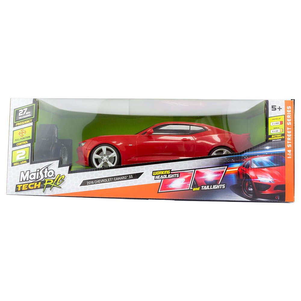 Maisto - RC - 1:14 Scale - 2016 Chevrolet Camaro Ss - Red