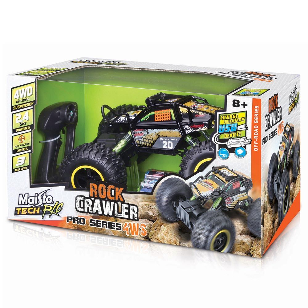 Maisto - Rock Crawler Pro Series 4Ws