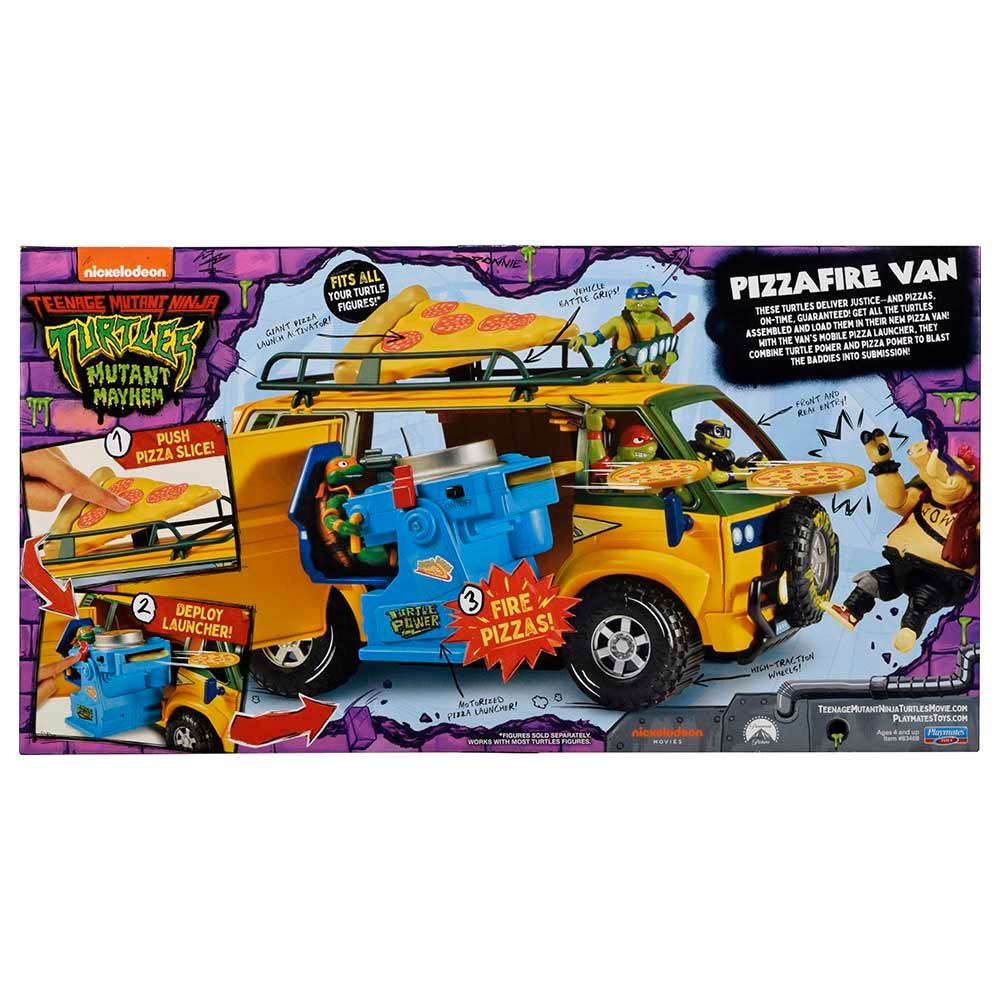 Playmates Toys - TMNT Movie Pizza fire Van