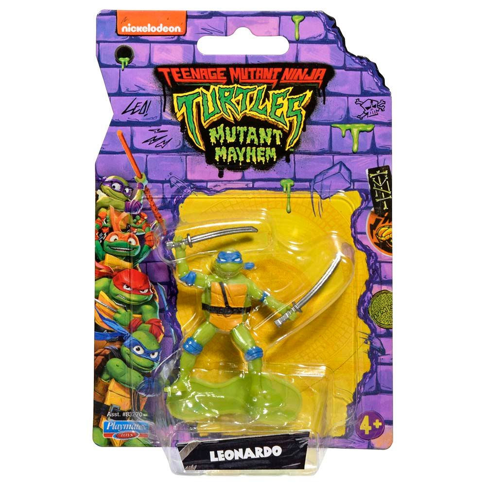 Playmates Toys - TMNT Mayhem Leonardo Mini Figure - 2-Inch