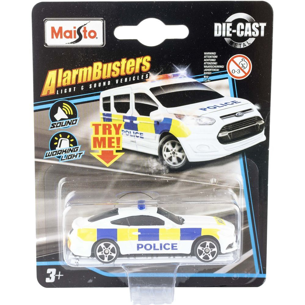 Maisto - Die Cast - Police Ford Mustang - White