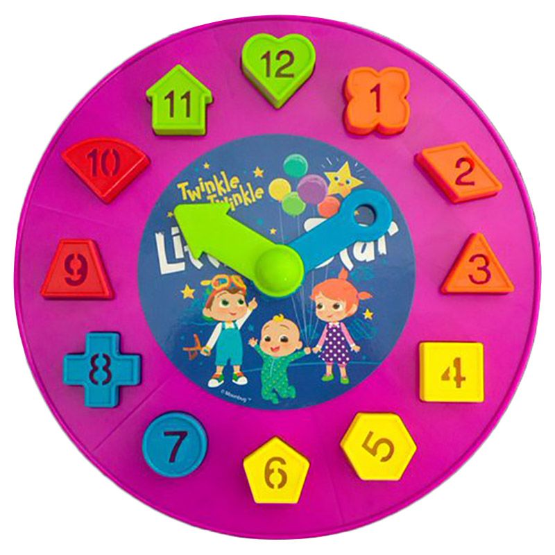 Cocomelon - Learning Clock - Assorted 1pc