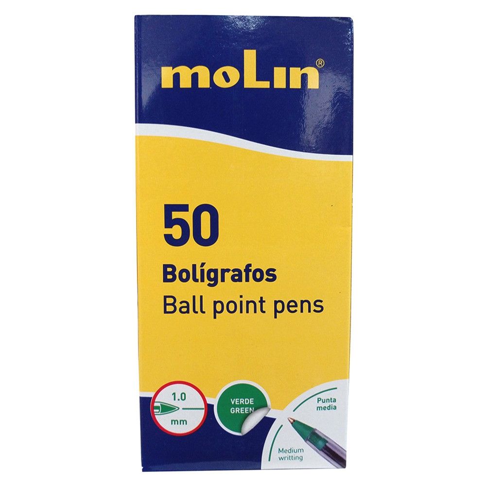 Molin - Clear Ball Point Pen Bundle Offer