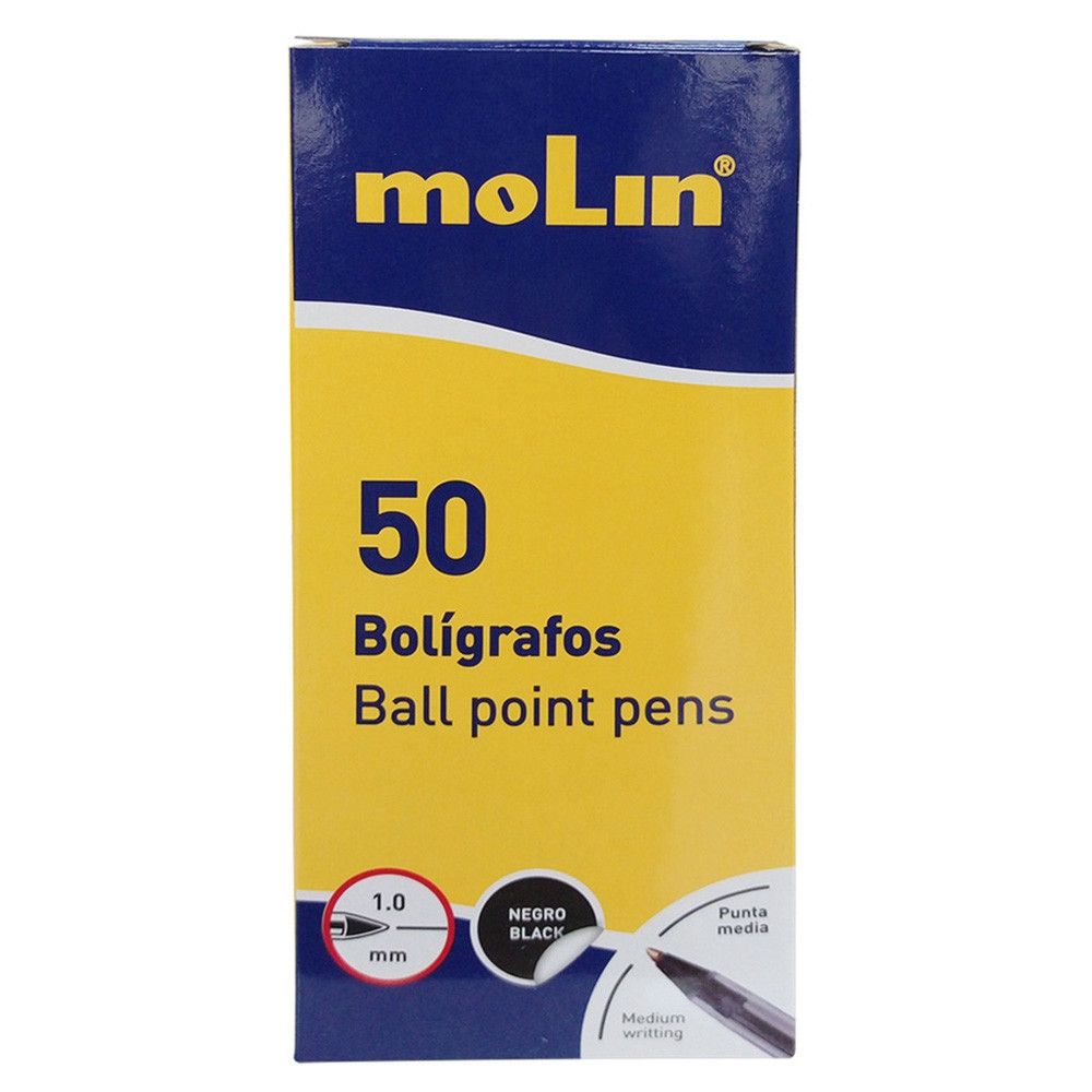 Molin - Clear Ball Point Pen Bundle Offer