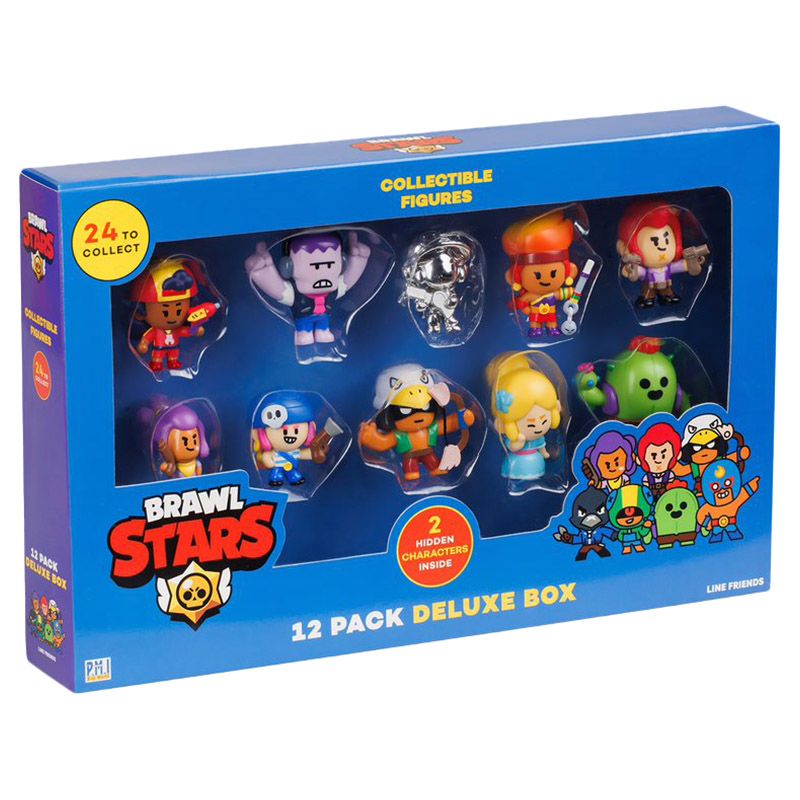 Brawl Stars - Figures Deluxe Box w/ 3 Figures - 12pcs