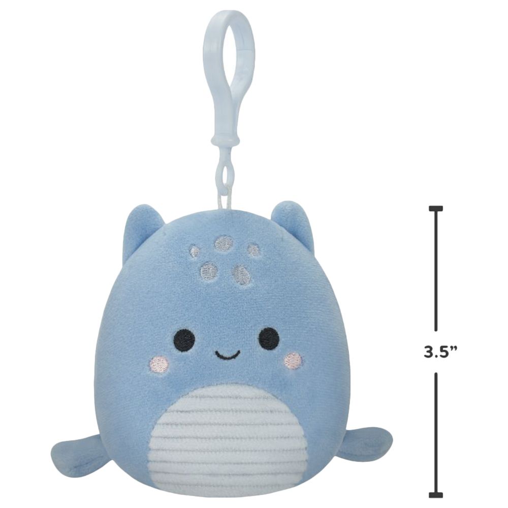 Squishmallows - Clip-On Plush Toy - Lune - 3.5-Inch