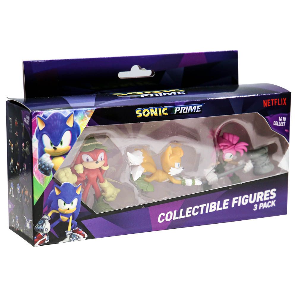 Sonic - Figures Window Box - 3pcs