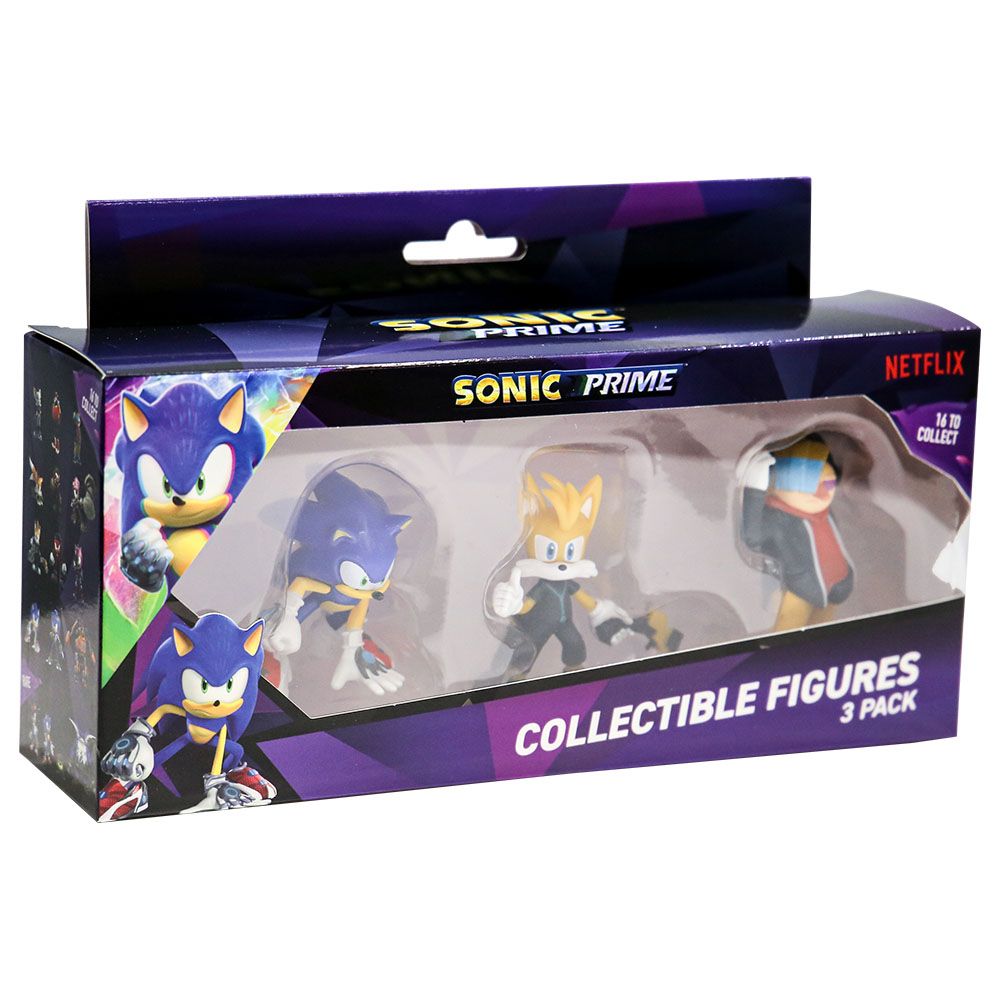 Sonic - Figures Window Box - 3pcs