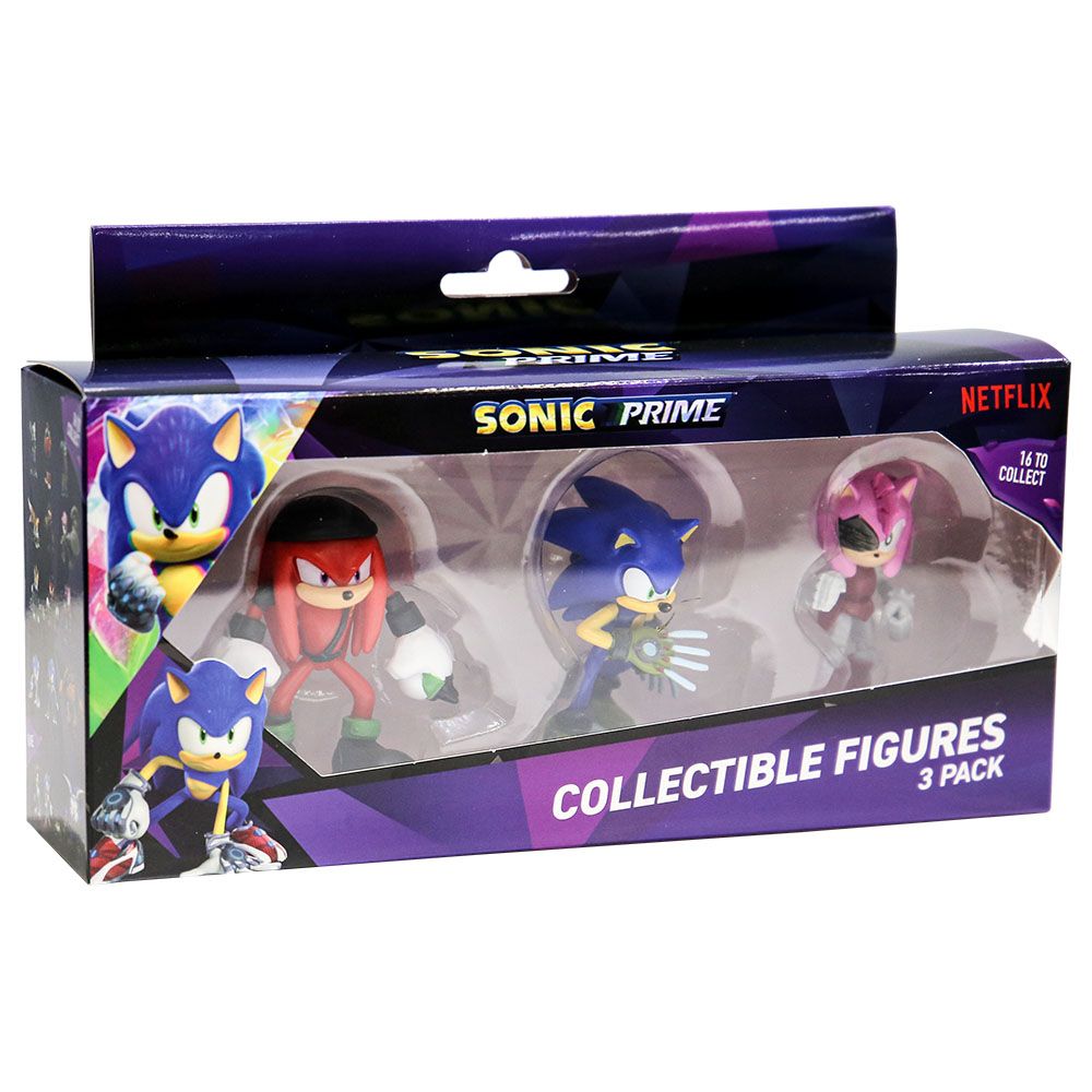 Sonic - Figures Window Box - 3pcs