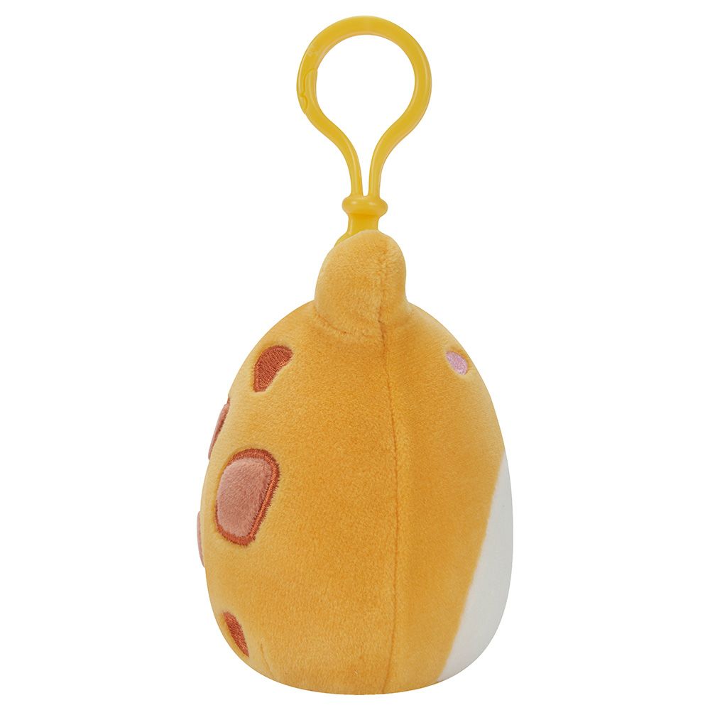 Squishmallows - Leigh The Toad Clip-On Plush Toy - 3.5-Inch - Orange