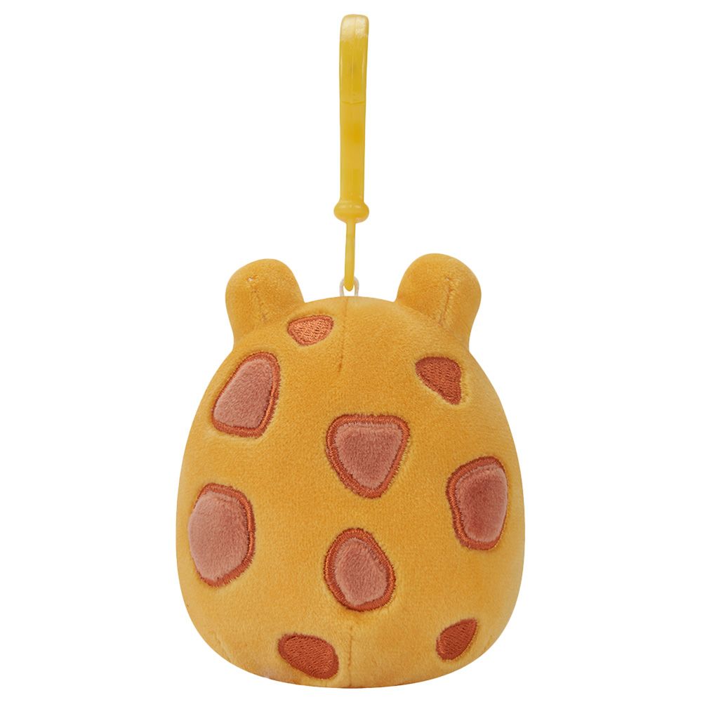 Squishmallows - Leigh The Toad Clip-On Plush Toy - 3.5-Inch - Orange