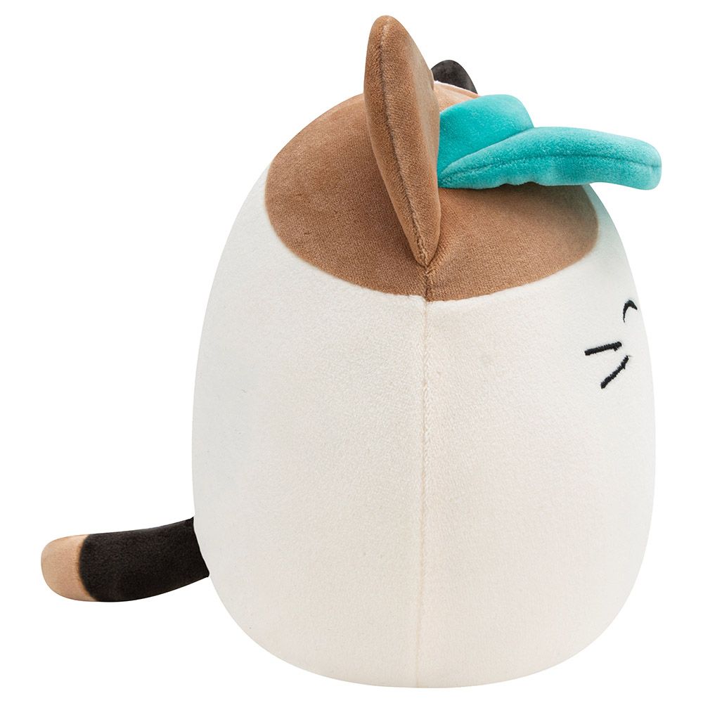 Squishmallows - Cam The Cat W/ Hat Plush Toy - 7.5-Inch