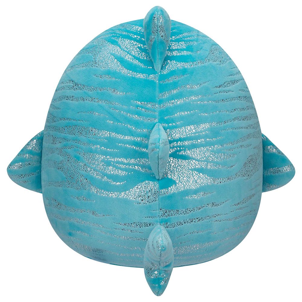 Squishmallows - Lamar The Blue Whale Shark Plush Toy - 12-Inch - Blue