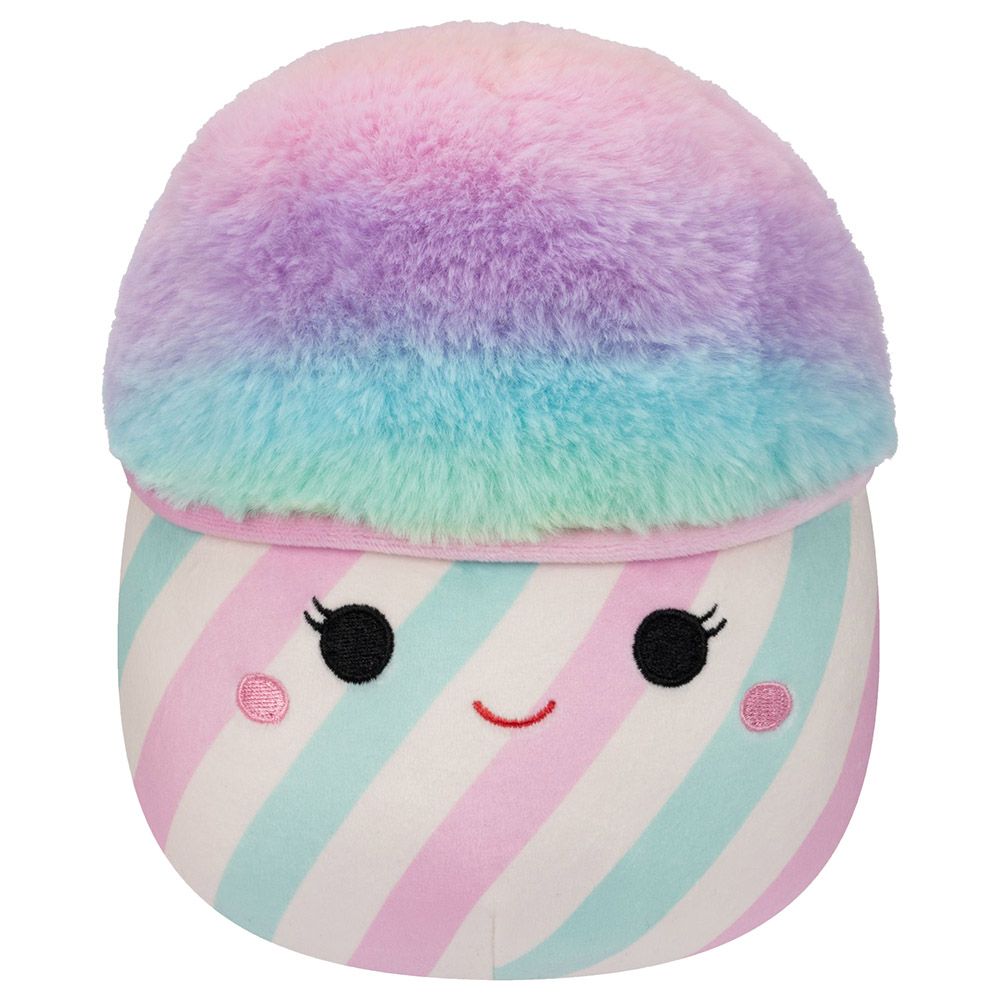 Squishmallows - Bevin The Cotton Candy Plush Toy - 12-Inch - Pink/Blue