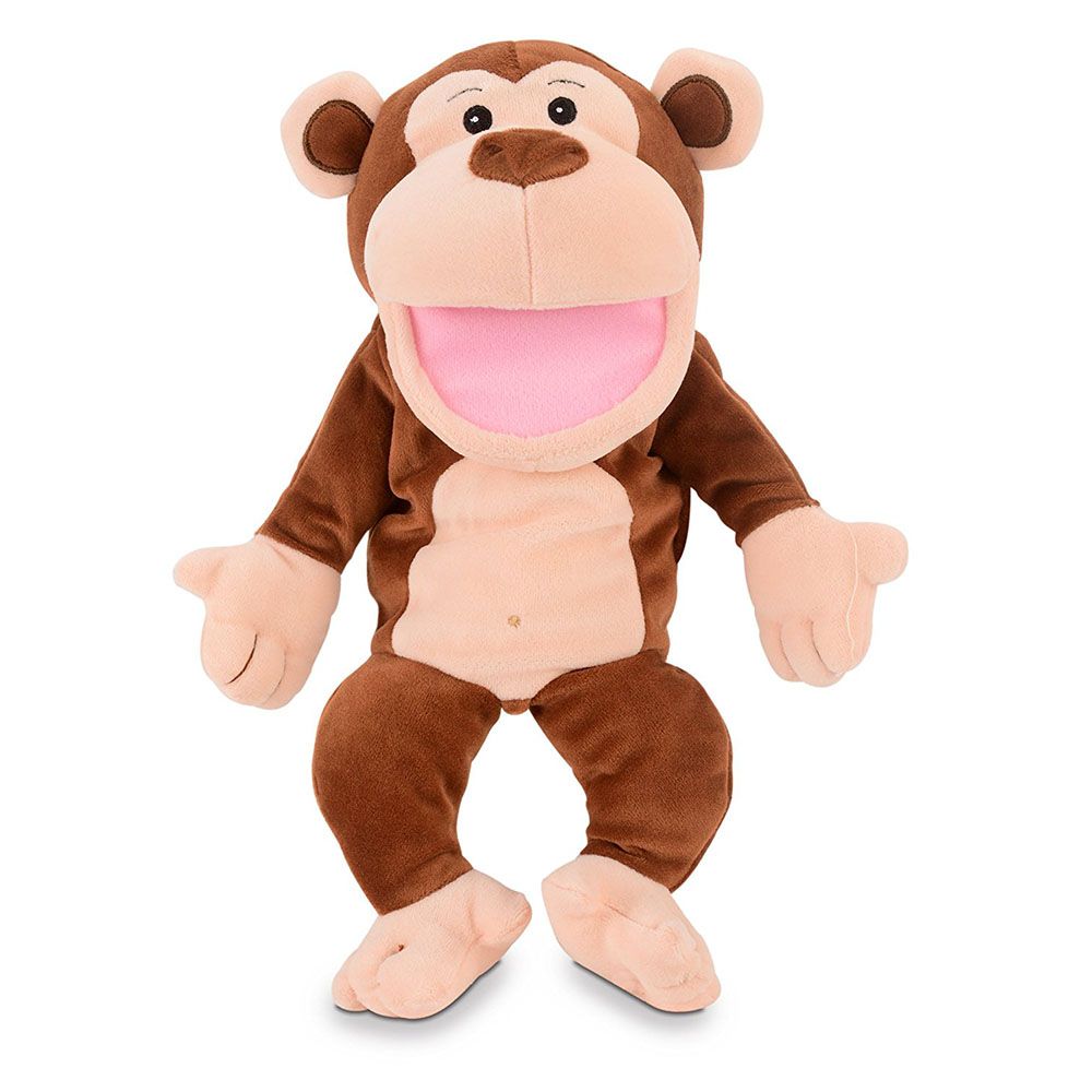 Fiesta Crafts - Hand Puppet Monkey - Brown