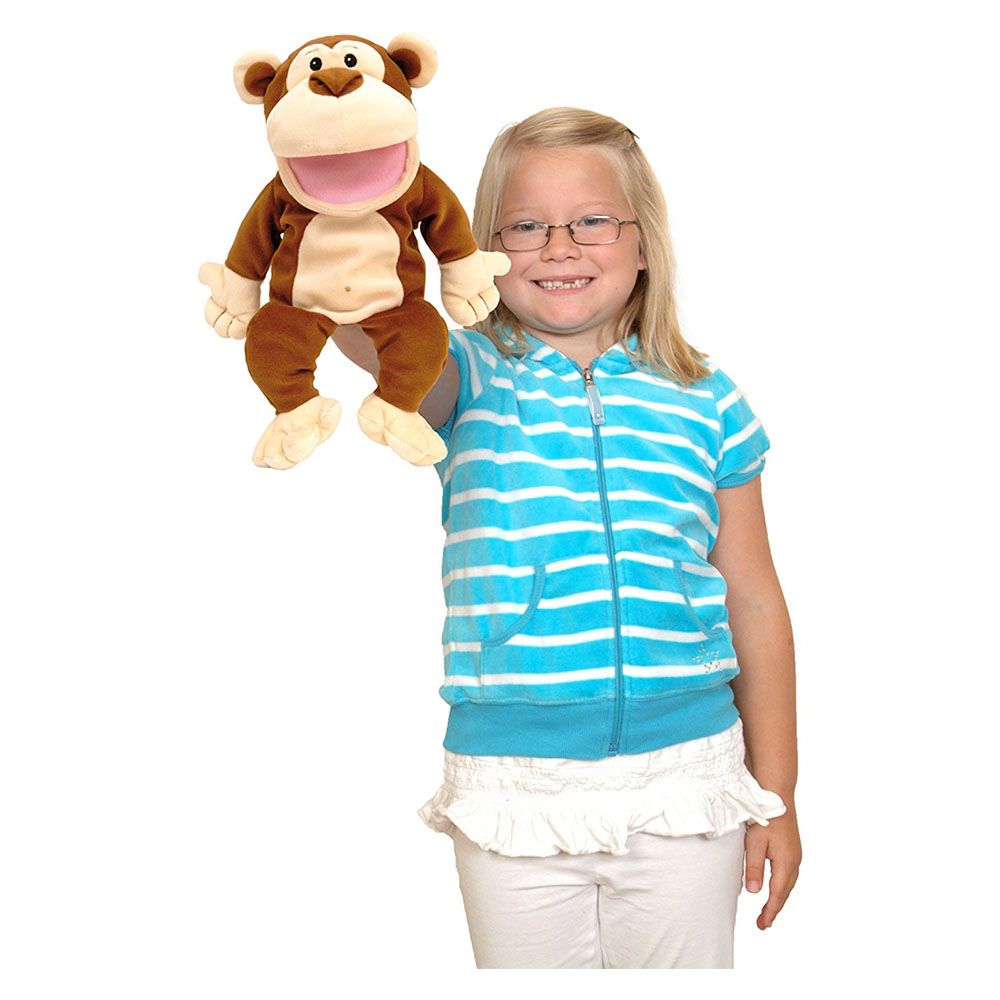 Fiesta Crafts - Hand Puppet Monkey - Brown