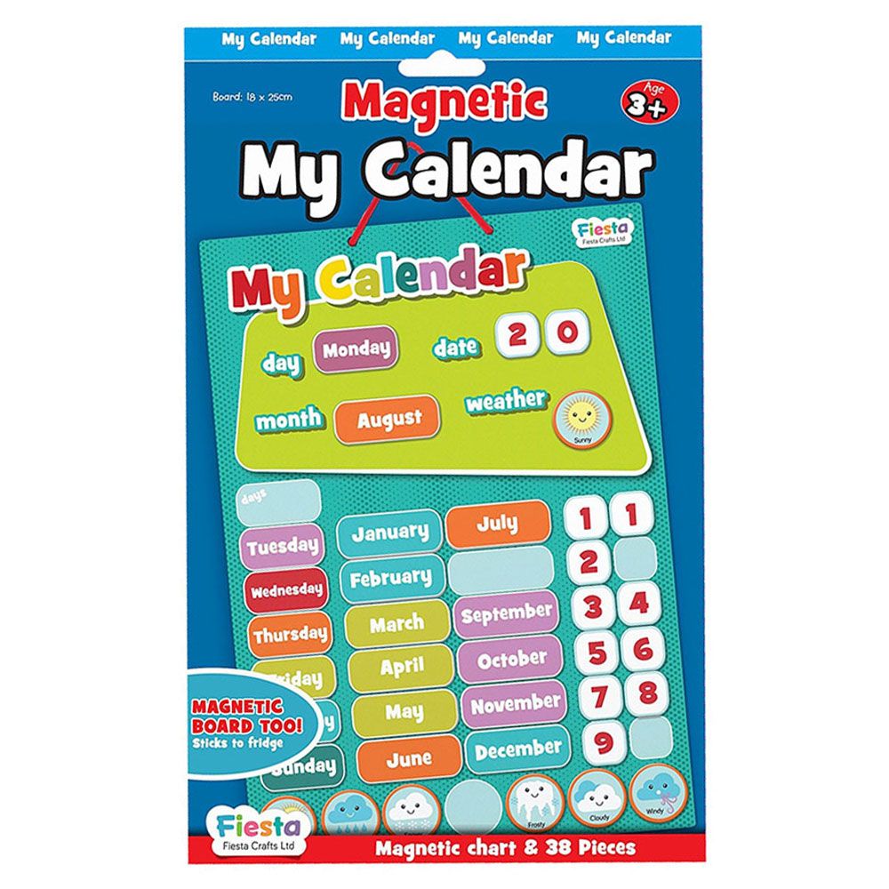 Fiesta Crafts - Magnetic Small My Calendar