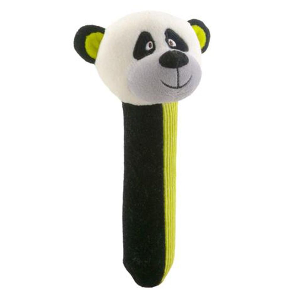 Fiesta Crafts - Squeakaboo Panda - Green & Black