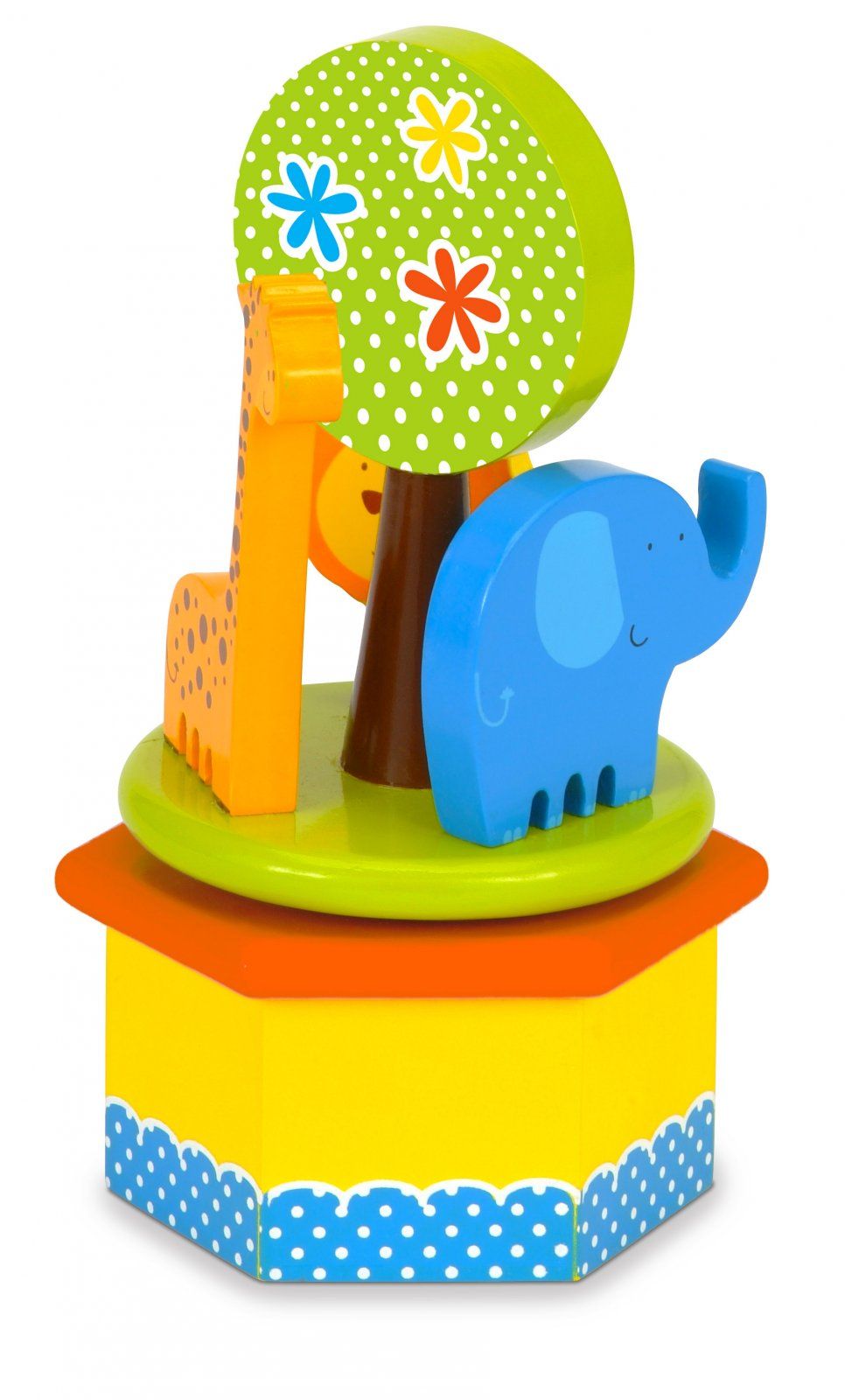 Fiesta Crafts - Jungle Animals Music Box