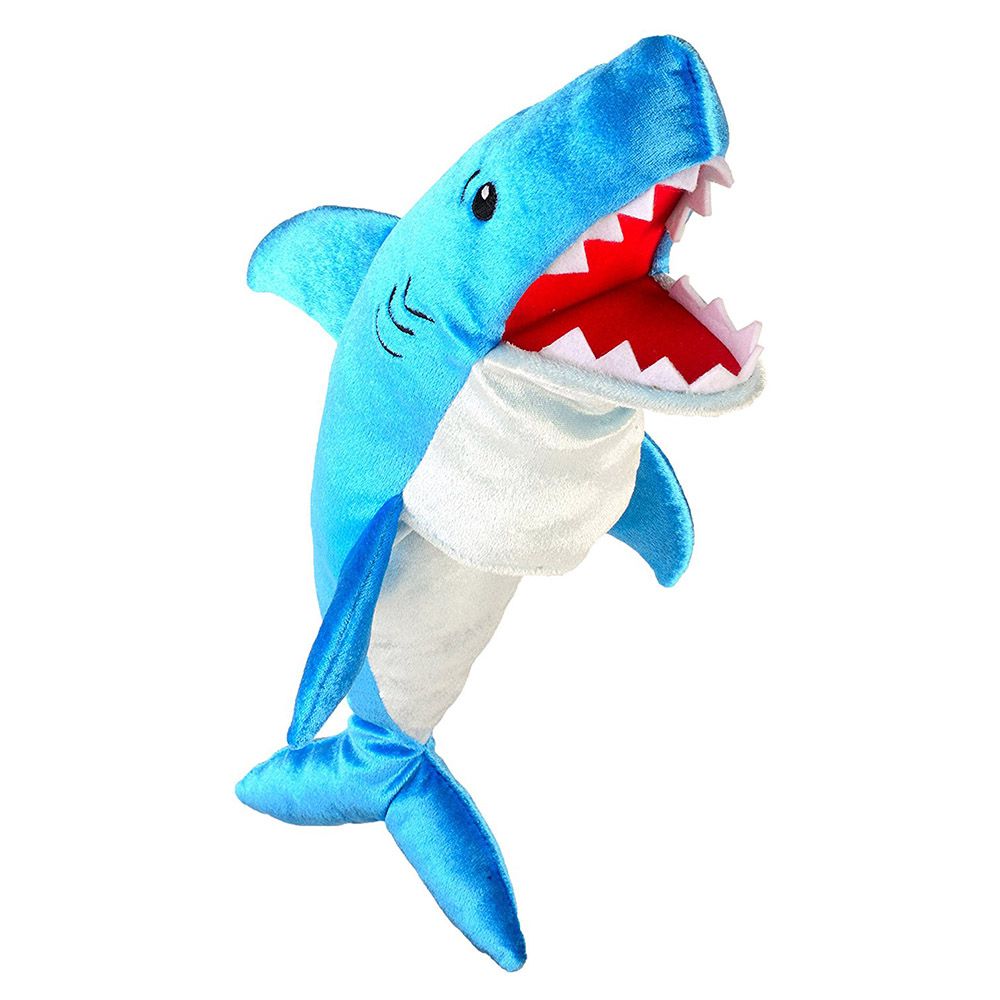 Fiesta Crafts - Hand Puppet Shark - Blue