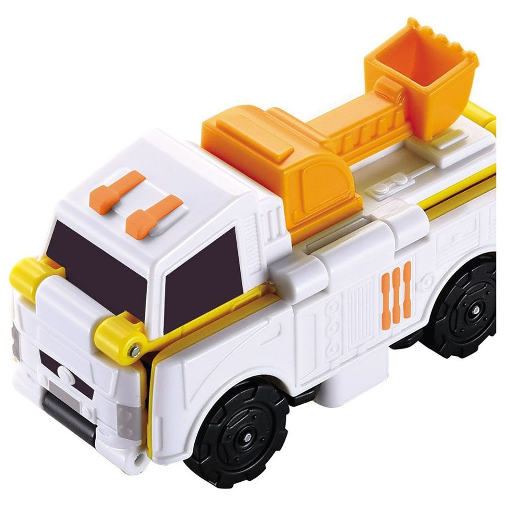 Transracers - 2-In-1 Cons Cement Mixer & Trencher Vehicle