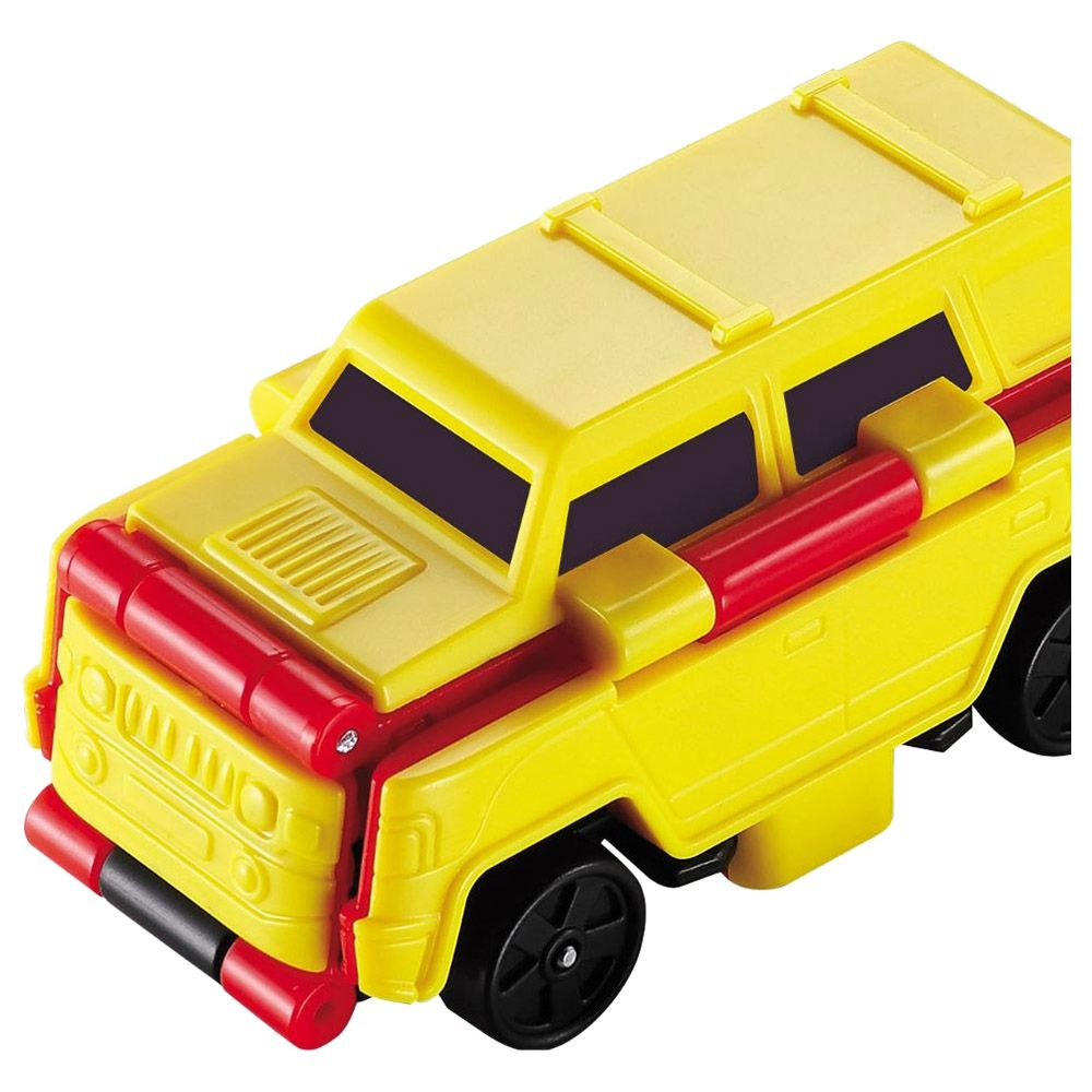 Transracers - 2-In-1 Special Vehicle - Fire Engine & Jeep