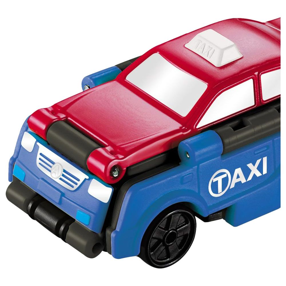 Transracers - 2-In-1 City Vehicle - Taxi & Pickup Truck